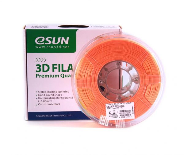 גליל PLAּ איכותי תוצרת eSUN &ndash; כתום שקיף