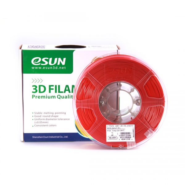 גליל PLAּ איכותי תוצרת eSUN &ndash; אדום אש