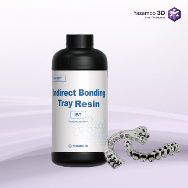 SHINING 3D - IBT - שרף לקיבוע עקיף (Indirect Bonding Tray)